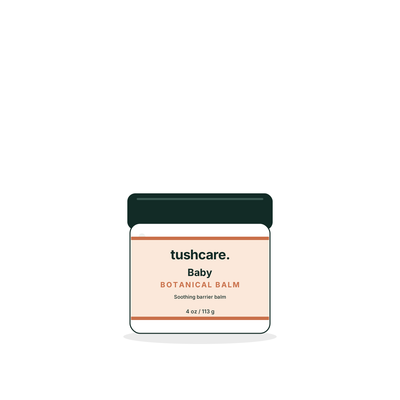 TushCare Baby Botanical Balm, 4 oz jar