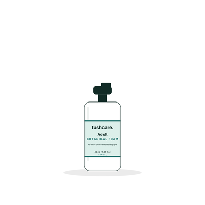 TushCare Botanical Foam, 40 mL travel size