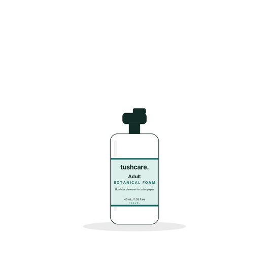 TushCare Botanical Foam, 40 mL travel size