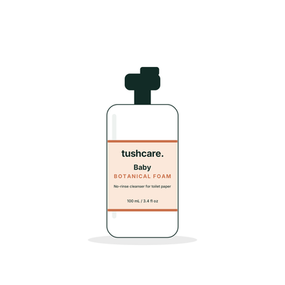 TushCare Baby Botanical Foam, 100 mL